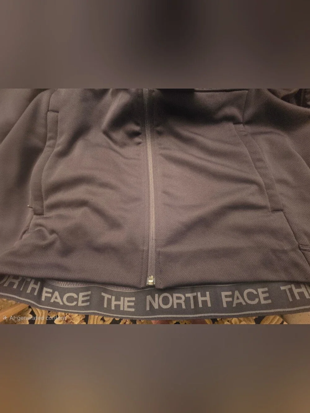 The North Face Train N Logo Full Zip Hoodie Black Men’s XL NWT